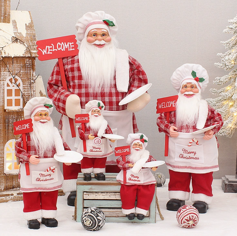 Chef Santa Family